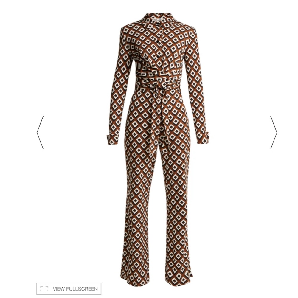 Michele Silk-Jersey Jumpsuit